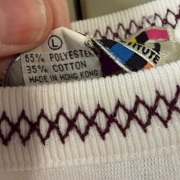 Vintage 80s Cream Forenza Sweatshirt Women’s LG Exc cond - Picture 5 of 8